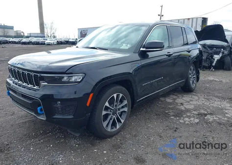 2024 Jeep Grand Cherokee 4Xe Overland из США, поврежденный, VIN 1C4RJYD64RC712928